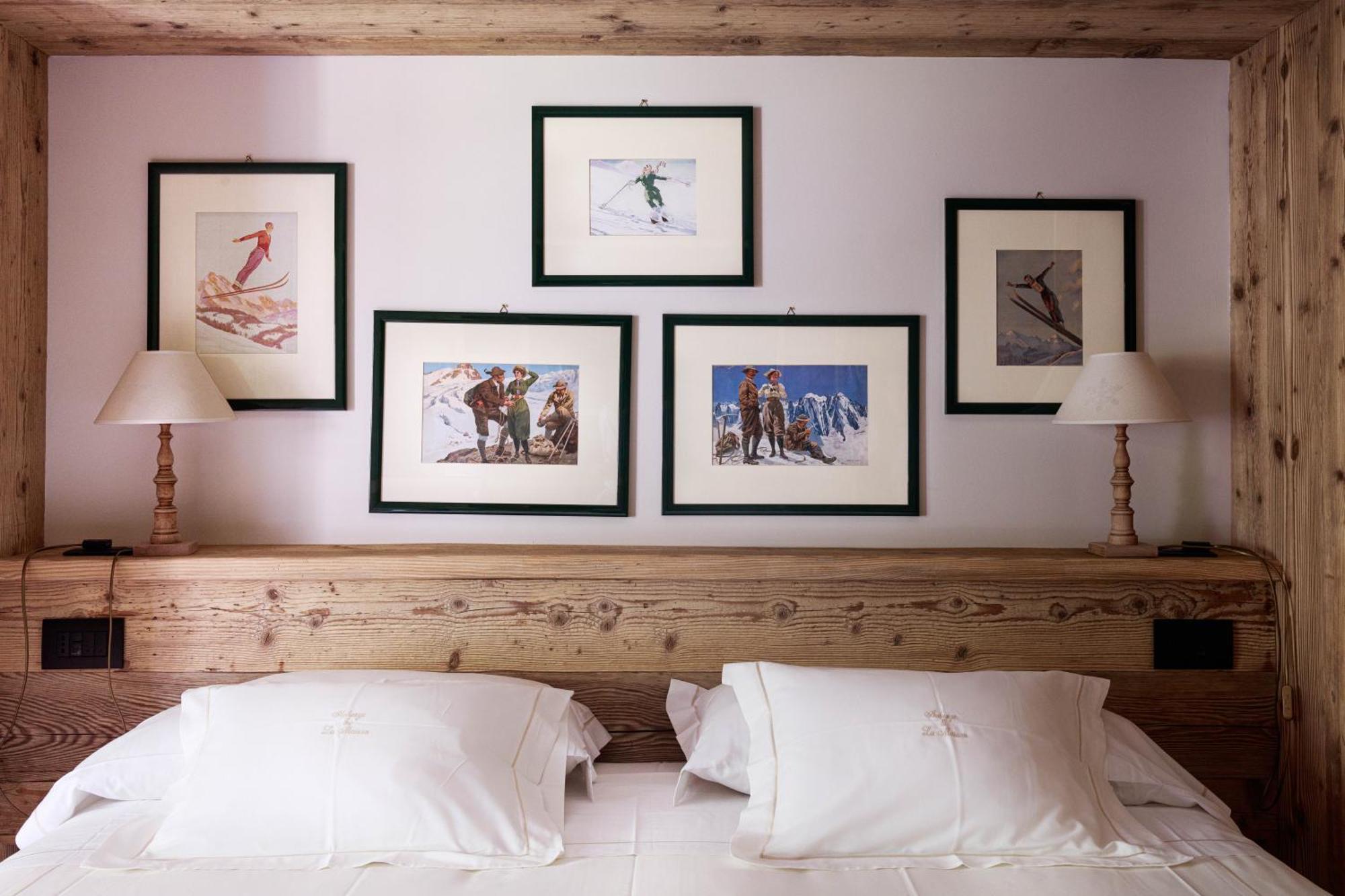 Auberge De La Maison Courmayeur Esterno foto